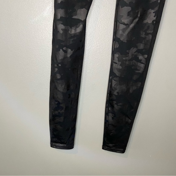SPANX Faux Leather Camo Leggings - Picture 9 of 13